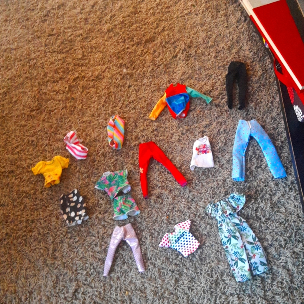 Barbie Colorful Fashion Outfit Set